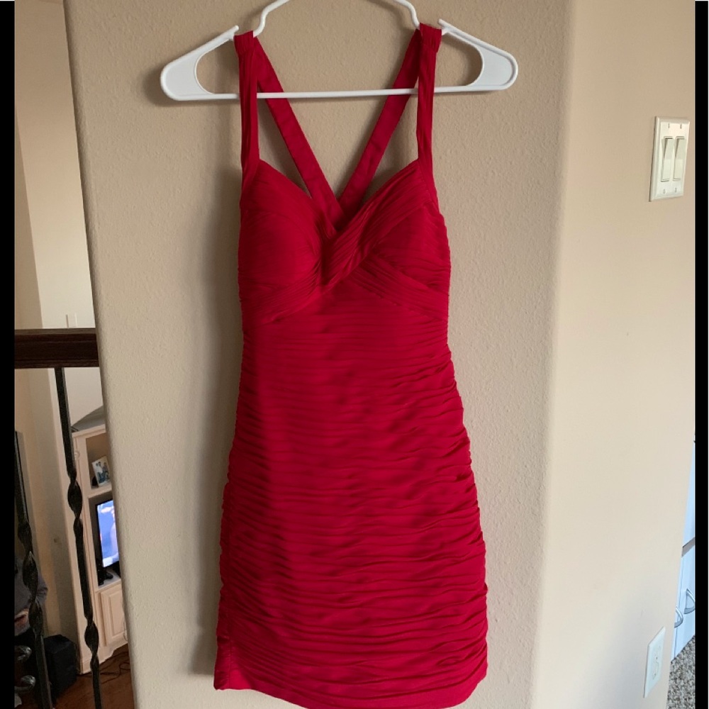 Red Mini dress